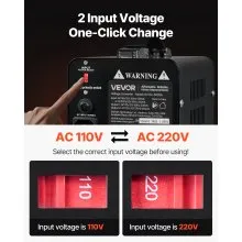 VEVOR Voltage Converter Transformer 500VA Step Up/Down 110V to 220V/220V to 110V