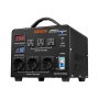 VEVOR Voltage Auto Converter Transformer, 5000VA, Heavy Duty Step Up/Down Power Transformer, 110V to 220V and 220V to 110V, with 3 US Outlets, 3 EU Outlets, LCD Display, Circuit Breaker Protection