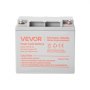 VEVOR 2 Pack 12V 35Ah Deep Cycle Battery, Sealed AGM Technology, Rechargeable Lead Acid AGM Battery, Backup Replacement for Scooters, Mobility Wheelchair, Solar System Off-Grid Home Energy Storage