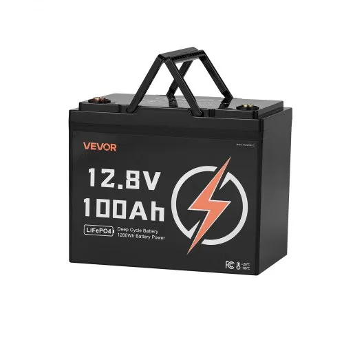 2 Pack 12V 100Ah Deep Cycle LiFePO4 Battery BMS Lithium Iron Phosphate Battery