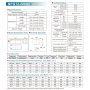 VEVOR 12v 200ah deep cycle battery datasheet showcasing specifications, dimensions, and discharge characteristics.