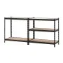 VEVOR Storage Shelves, 5-Tier Adjustable, 907.2 kg Capacity, Heavy Duty Garage Storage Shelving Unit, Metal Utility Rack Shelf, for Garage Warehouse Basement Kitchen, 923 mm W x 459 mm D x 1813 mm H