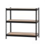 VEVOR Storage Shelves, 5-Tier Adjustable, 907.2 kg Capacity, Heavy Duty Garage Storage Shelving Unit, Metal Utility Rack Shelf, for Garage Warehouse Basement Kitchen, 923 mm W x 459 mm D x 1813 mm H