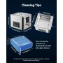 VEVOR 15L Ultrasonic Cleaner, Professional Ultrasonic Cleaner Machine with Cleaning Basket & Digital Display, 240W Stainless Steel 40kHz Industrial Cleaning Machine for Parts, Carburetors, Instruments