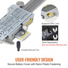 VEVOR 6”150mm Digital Caliper LCD Electronic Vernier Micrometer Measuring Ruler