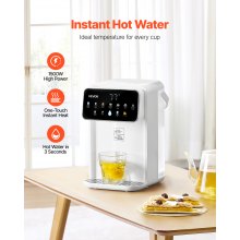 Countertop Instant Hot Water Dispenser with 7 Temps 7 Volumes 118oz Tank