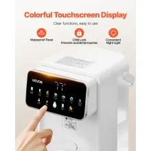 Countertop Instant Hot Water Dispenser with 7 Temps 7 Volumes 118oz Tank