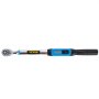 VEVOR Digital Torque Wrench, 1/2" Drive Electronic Torque Wrench, Torque Wrench Kit 5-99.5 ft-lbs Torque Range Accurate to ±2%, Adjustable Torque Wrench with LED Display and Buzzer, Socket Set & Case