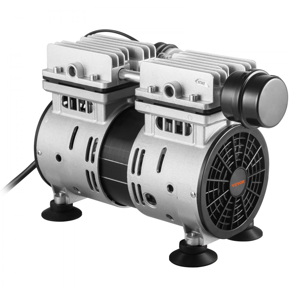 VEVOR Pond Aerator, 550W Power, 5.2CFM for Up to 3 Acre 50' Lake, Pond Aeration Kit Includes 3/4 HP Compressor & Timer & Valves, Air Compressor for Deep Water Oxygen Circulation, for Pond, Lake