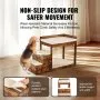 VEVOR Pet Bunk Bed with Stairs Dog/Cat Window Perch Sleeper Couch Medium Size