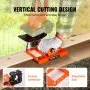 VEVOR Chainsaw Mill, Vertical Lumber Cutting Guide with 2"-6" Cutting Width, Cast Iron Portable Timber Chainsaw Attachment, Lightweight Wood Timber Milling Attachment for Builders and Woodworkers