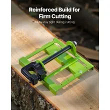 VEVOR Chainsaw Mill, Adjustable 5-15 cm Width, Vertical Lumber Cutting Guide, Portable Timber Chainsaw Attachment, Heavy Duty Cast Iron Sawmill Tool Cutting Supplies for Builders Woodworkers