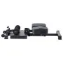 VEVOR Sissy Squat Machine, Multi-Function Deep Sissy Squat Bench for Leg Muscle Training, Easy Setup & Foldable Core Waistline & Glute Workout Equipment, Leg Exercise Machine for Home Gym, Black