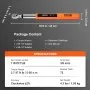 VEVOR Digital Torque Wrench, 3/8" Drive Electronic Torque Wrench, Torque Wrench Kit 3.7-37ft.lb/5-50n.m Torque Range Accurate to ±2%,  3-Mode Adjustable Torque Wrench Set with LED Buzzer Calibration