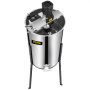 VEVOR Electric Honey Extractor 3 Frame Bee Extractor Stainless Steel Honey Spinner with Stand Beekeeping Equipment