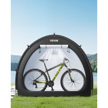 VEVOR Outdoor Bike Storage Tent Fan-Shaped Waterproof Bike Tent for 4 to 5 Bikes