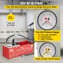 VEVOR 3.2Gallon Hydrostatic Hydraulic Pressure Test Pump Hand Pump Manual 2.5MPa