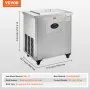 VEVOR Commercial Popsicle Machine, Single Mould Set - 40 PCS Ice Pops Making Machine, Stainless Steel Commercial Ice Lolly Maker, Ice Sticks Popsicle Machine for Bar, Cafes, Milktea Stores