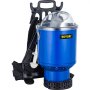 VEVOR Backpack Vacuum, 3.6qt Backpack Vacuum Cleaner, 5-IN-1 Lightweight Backpack Vacuum, HEPA Filtration Vacuum Backpack, Commercial Industrial Backpack Vacuum with Telescoping Wand, Tool Kit, Corded