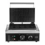 VEVOR - Máquina para hacer gofres comerciales (10 unidades), acero inoxidable antiadherente, 1550 W, control de temperatura y tiempo, asa, ideal para restaurantes, panaderías, bares y familias.