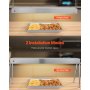 Commercial Food Heat Lamp 750W Electric Food Warmer for Restaurant & Buffet
