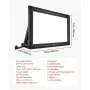 VEVOR Inflatable Movie Screen, 24 ft Outdoor Inflatable Projection Screen with Portable Storage Bag, Front/Rear Projection, Easy Set Up, Blow Up Screen for Outdoor Backyard Movie Night, Theme Parties