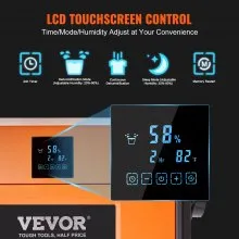 VEVOR 190 Pints Commercial Dehumidifier with Drain Hose for Crawl Spaces, Basements Warehouse & Job Sites, Large Capacity Dehumidifier for Water Damage Restoration, Auto Defrost, CSA Listed