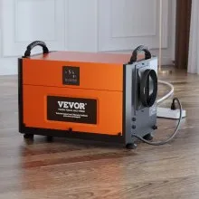 VEVOR 190 Pints Commercial Dehumidifier with Drain Hose for Crawl Spaces, Basements Warehouse & Job Sites, Large Capacity Dehumidifier for Water Damage Restoration, Auto Defrost, CSA Listed