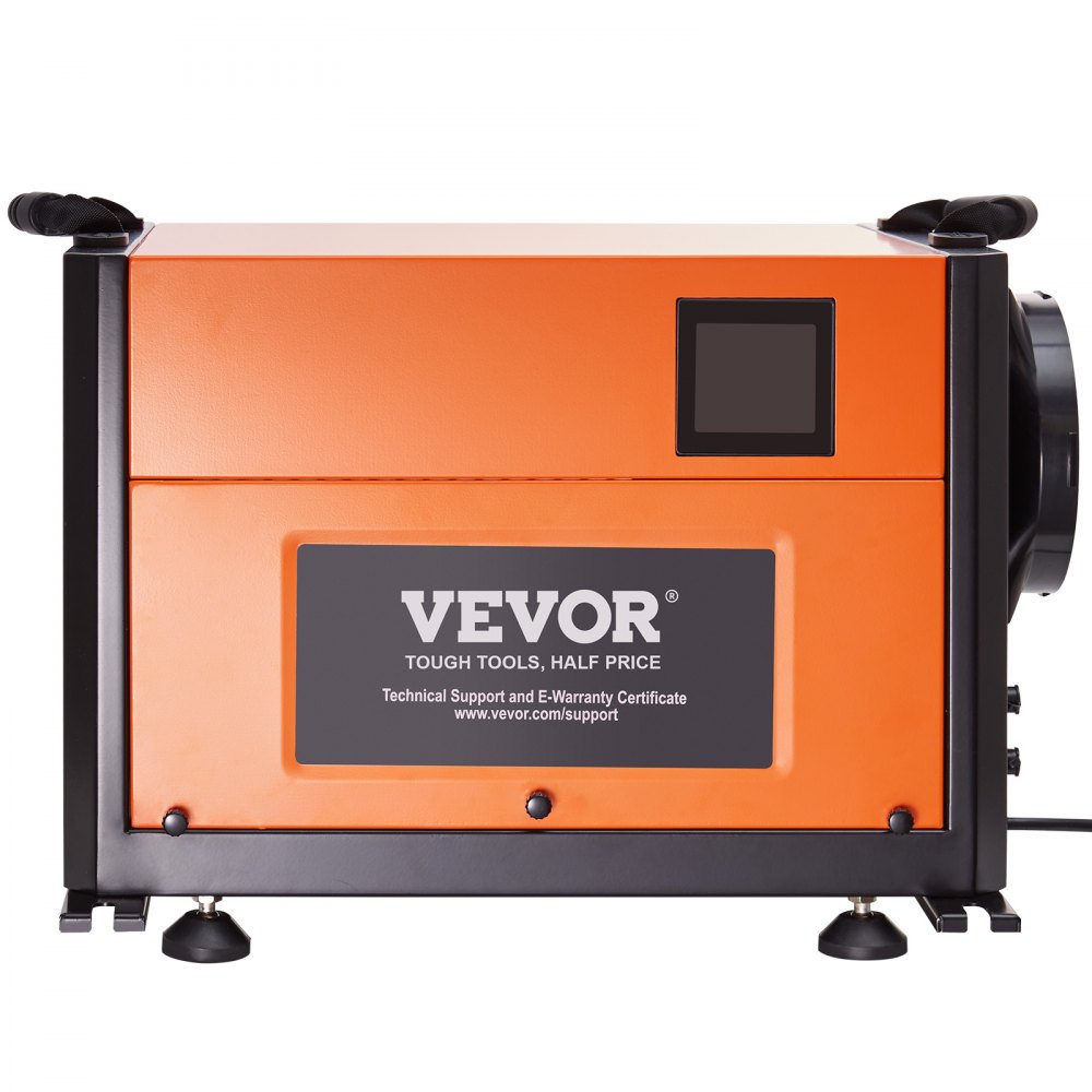 VEVOR 125 Pints Commercial Dehumidifier with Drain Hose for Crawl Spaces, Basements Warehouse & Job Sites, Large Capacity Dehumidifier for Water Damage Restoration, Auto Defrost, CSA Listed