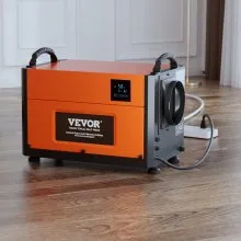 VEVOR 125 Pints Commercial Dehumidifier with Drain Hose for Crawl Spaces, Basements Warehouse & Job Sites, Large Capacity Dehumidifier for Water Damage Restoration, Auto Defrost, CSA Listed