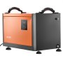 VEVOR 70 Pints Commercial Dehumidifier with Pump, Portable Crawl Space Dehumidifiers for Basement Storage Room Industrial, Auto Defrost/Drainage, Heavy-duty Galvanized Steel, with 2 Drain Hoses