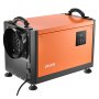 VEVOR 70 Pints Commercial Dehumidifier with Pump, Portable Crawl Space Dehumidifiers for Basement Storage Room Industrial, Auto Defrost/Drainage, Heavy-duty Galvanized Steel, with 2 Drain Hoses