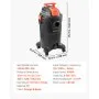 VEVOR Shop Vac, 8 Gallon Wet Dry Shop Vacuum, 4.5 Peak HP Portable with One-Button Self-Cleaning, Dual-Filter, 900W Input Power, 1.25in x 7ft Hose, 9.8ft Cord for Jobsite, Workshop, Garage, Home