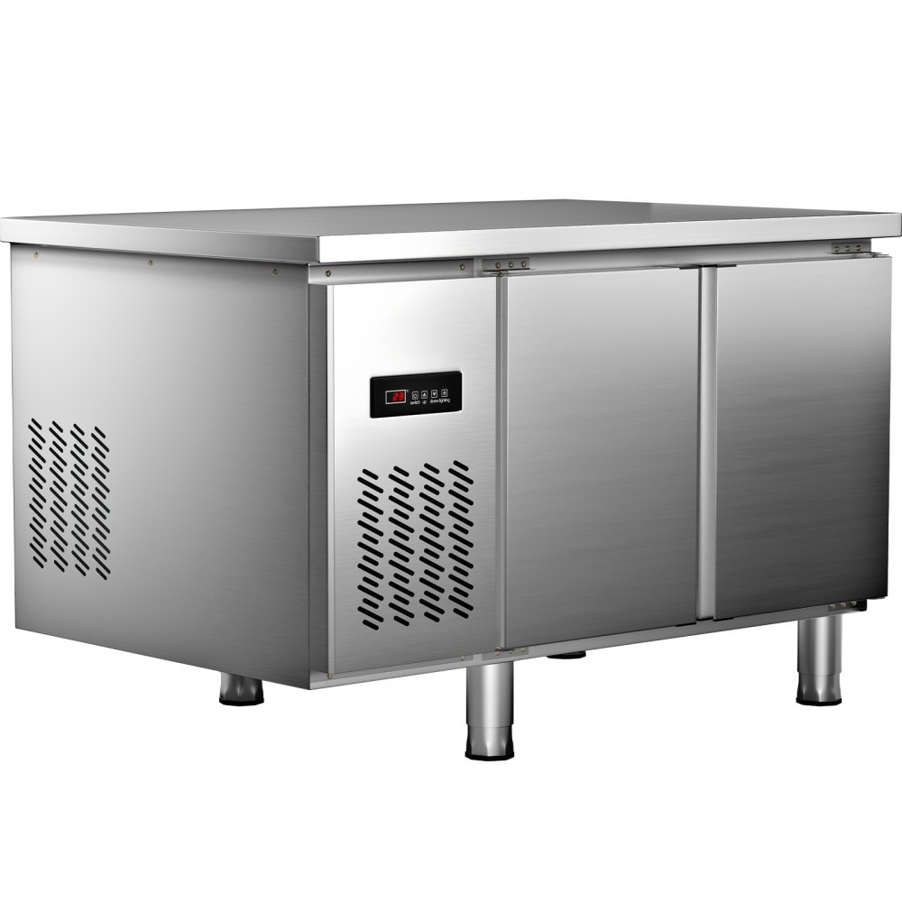 VEVOR 24'' Under counter Refrigerator Built-in 2 Drawer Refrigerator Fridge  SUS