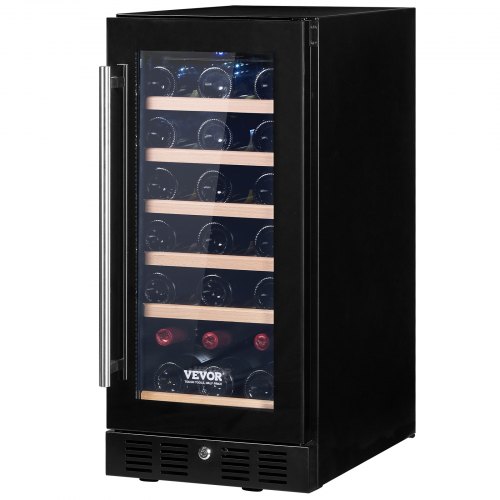 VEVOR Wine Cooler, 30 Bottles Capacity Under Counter Built-in or