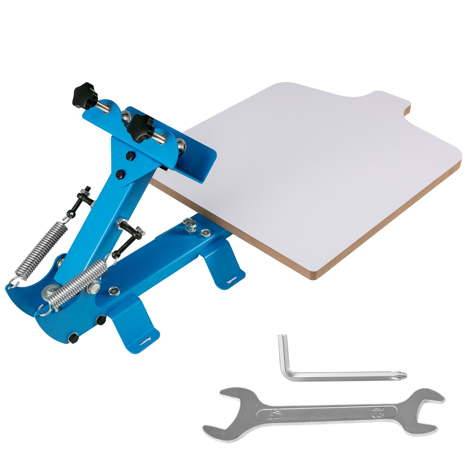 1 Color 1 Station Silk Screen Printing Machine Press Equipment T-Shirt DIY