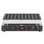 VEVOR Mini Dutch Pancake Maker, 50PCS 43mm Diameter Dorayaki Baker Machine, 1700W Commercial Electric Poffertjes Grill, Non-stick Stainless Steel, Dual Temp & Time Control, for Home Kitchen Restaurant