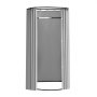 VEVOR Fitting Room, Dressing Room with Thick Polyester Curtains, Privacy Space with Shading Curtain and a Hook, for Boutique, Mall, Tailor's Store & Outdoor 39 x 37 x 79 in (Black and Gray-White)