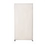 VEVOR Fitting Room, Moveable Dressing Room with Thick Curtains, Privacy Space with Casters and a Sturdy Metal Hook, for Boutique, Mall, Tailor's Store & Outdoor (39 x 39 x 81 in, Black and Beige)