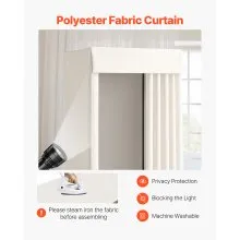 VEVOR Fitting Room, Moveable Dressing Room with Thick Curtains, Privacy Space with Casters and a Sturdy Metal Hook, for Boutique, Mall, Tailor's Store & Outdoor (39 x 39 x 81 in, Black and Beige)
