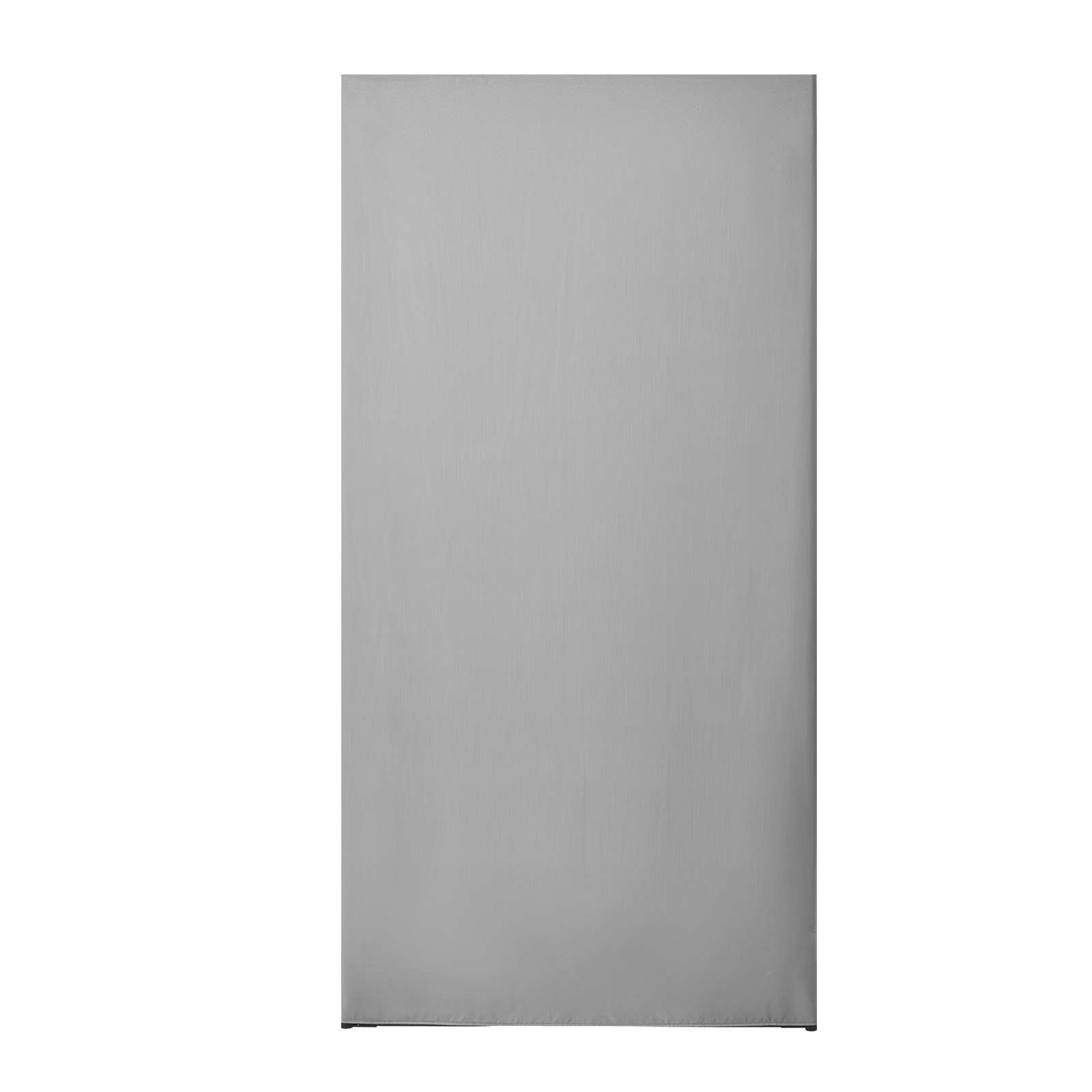 VEVOR Fitting Room, Dressing Room with Thick Polyester Curtains, Privacy Space with Shading Curtain and a Hook, for Boutique, Mall, Tailor's Store & Outdoor 99 x 99 x 198 cm (Black and Gray-White)