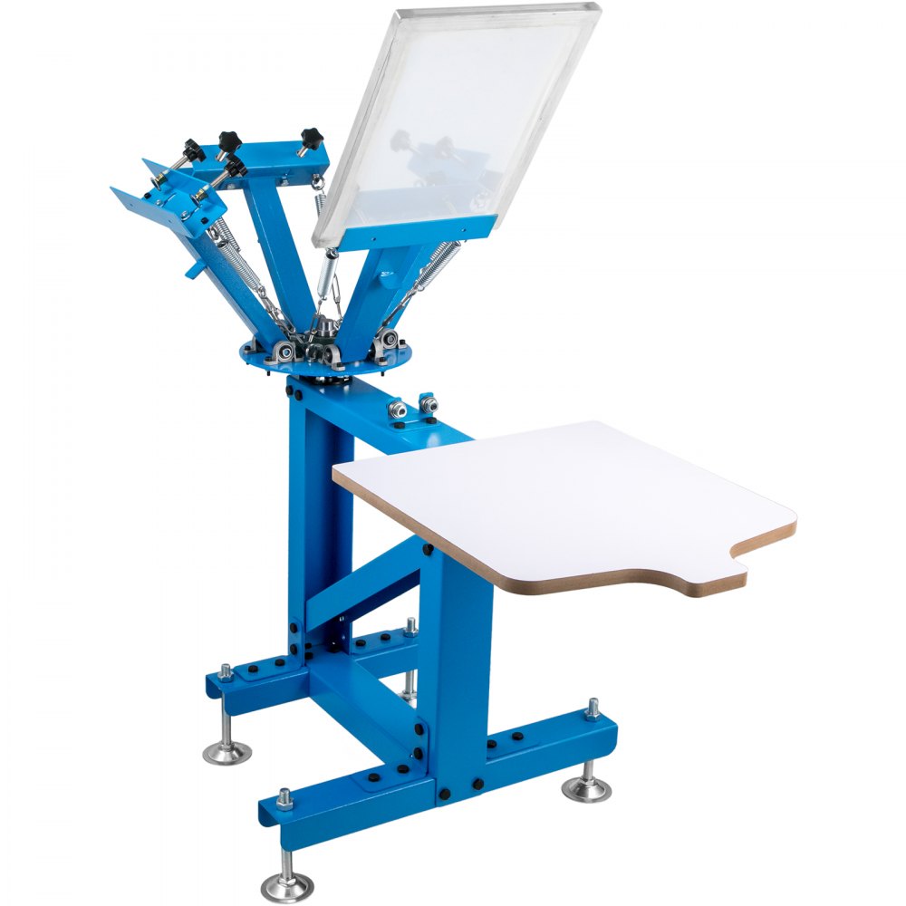 Vevor Screen Printer Screen Printing Machine 4 Color 1 Station For T-shirts