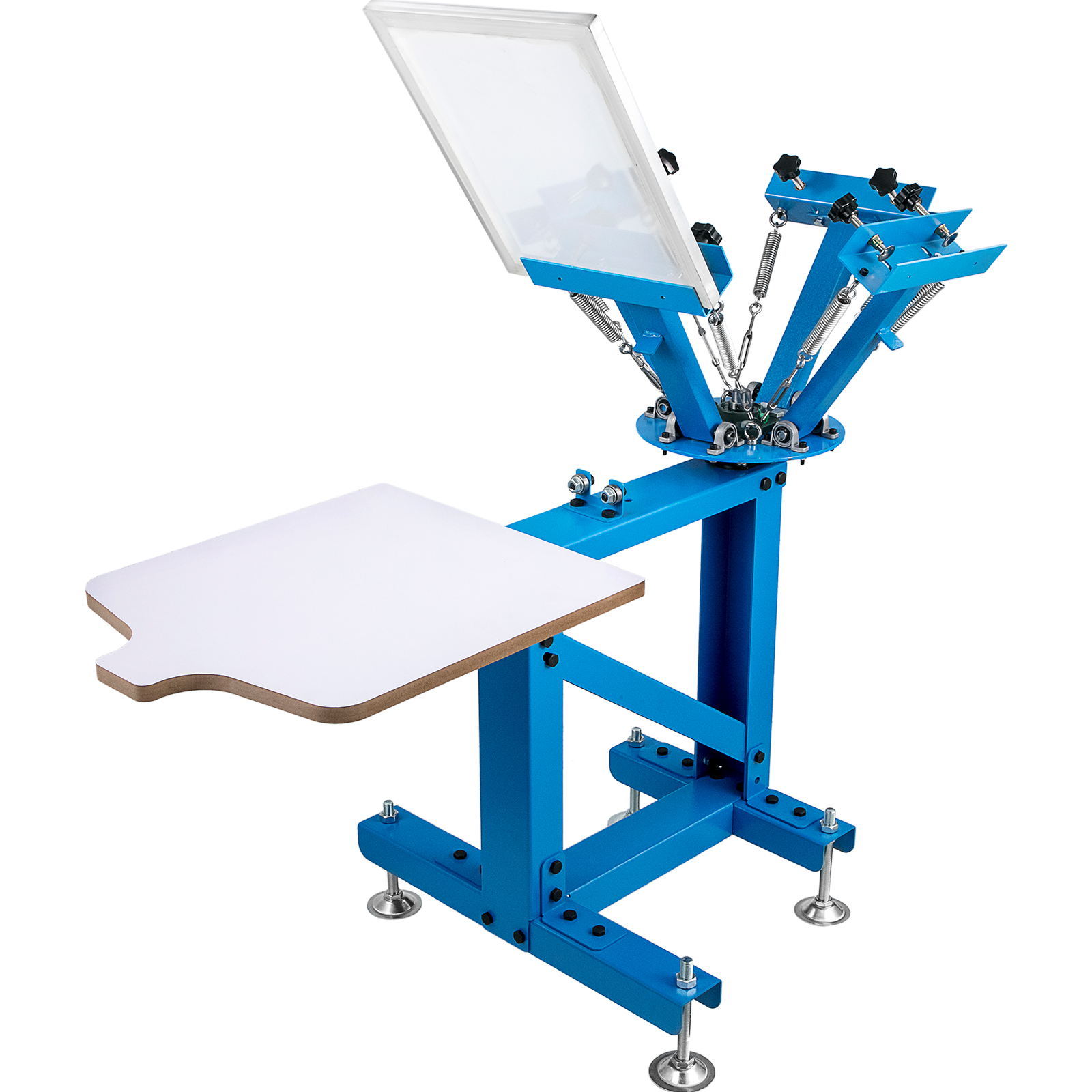Vevor Screen Printer Screen Printing Machine 4 Color 1 Station For T-shirts