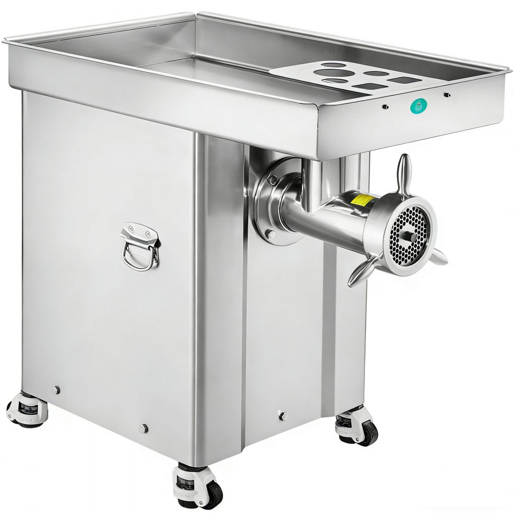 VEVOR Meat Grinder, 36.7 Lbs/Min Capacity Electric Meat Grinders w/ Blade, Grinding Plate, Sausage Maker, Stainless Steel Commercial Meat Mincer for Kitchen Restaurant Butcher Store