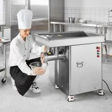 VEVOR Commercial Electric Meat Grinder 36.7 Lbs/Min Industrial Cabinet Grinder