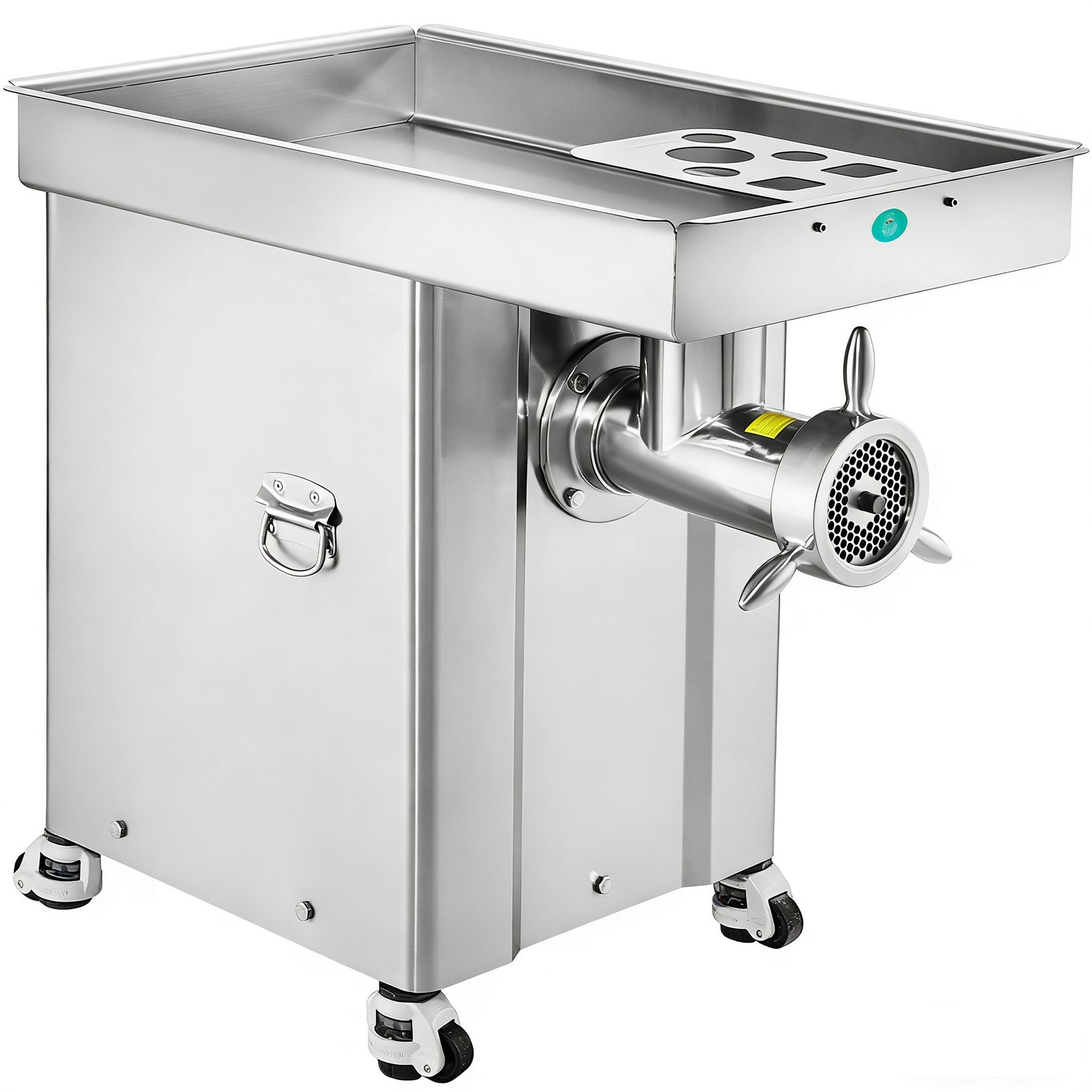 VEVOR Meat Grinder, 36.7 Lbs/Min Capacity Electric Meat Grinders w/ Blade, Grinding Plate, Sausage Maker, Stainless Steel Commercial Meat Mincer for Kitchen Restaurant Butcher Store