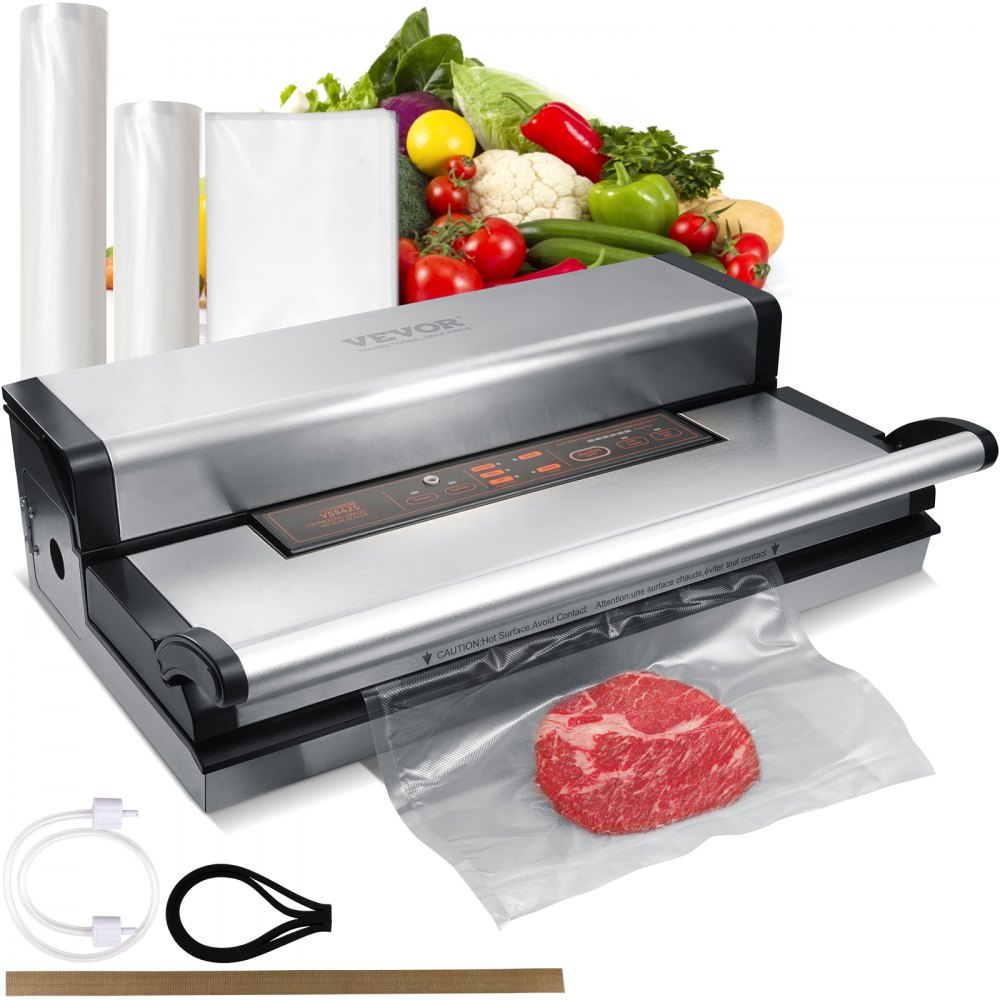 Commercial Vacuum Sealer Machine Air Sealing System For Dry Moist Food  Modes VS3
