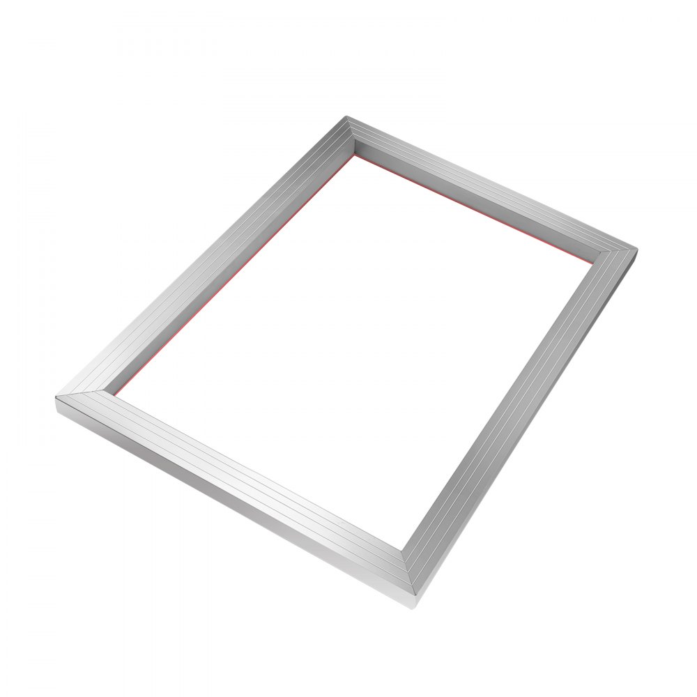 VEVOR Screen Printing Kit, 6 Pieces Aluminum Silk Screen Printing Frames, 40.6 x 50.8 cm Silk Screen Printing Frame with 110 Count Mesh, High Tension Nylon Mesh and Sealing Tape for T-shirts DIY Printing