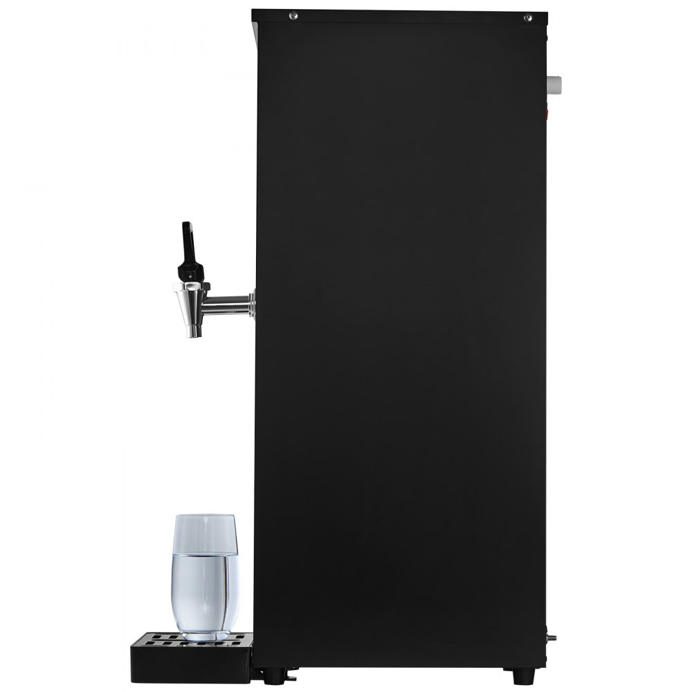 VEVOR Commercial Water Boiler, Electric Hot Water Dispenser with 316 Stainless Steel Heating Tube, 1500W Step-by-step Fast Heating 50L per Hour Hot Water Boiler, for Coffee Tea Restaurant Office