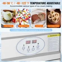 VEVOR Fried Ice Cream Roll Machine Rolled Ice Cream Maker 19.7 x 19.7 inch Pan
